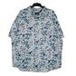 Mens Blue Chaps Hawaiian Short Sleeve Shirt