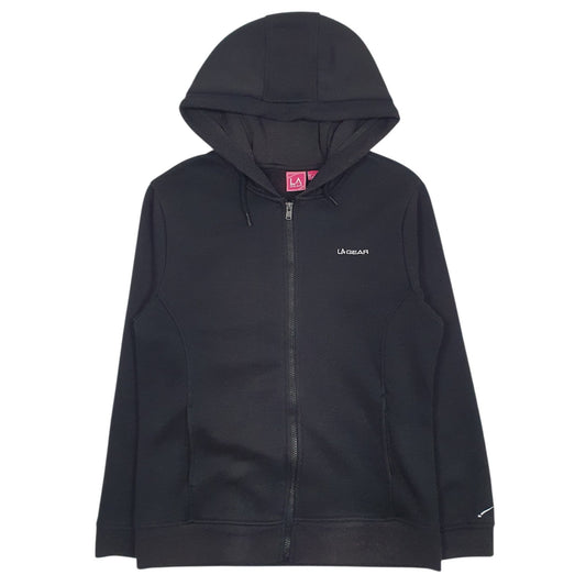 Womens Black LA Gear  Full Zip Jumper