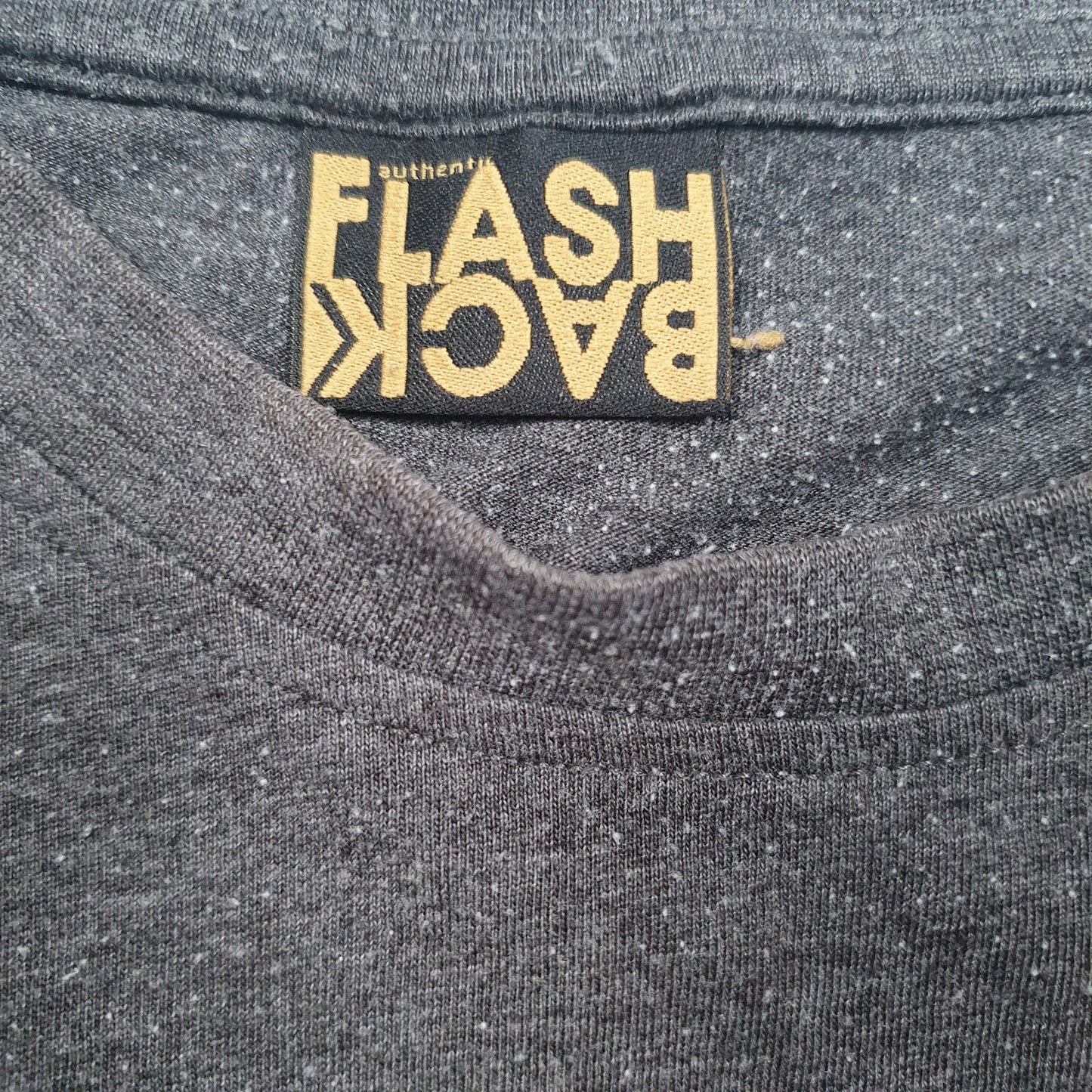 Mens Grey Flash Back   T Shirt