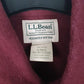 Mens Burgundy L.L.Bean Chamois  Shirt