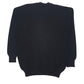 Mens Black North Pole Vintage Knit Crewneck Jumper