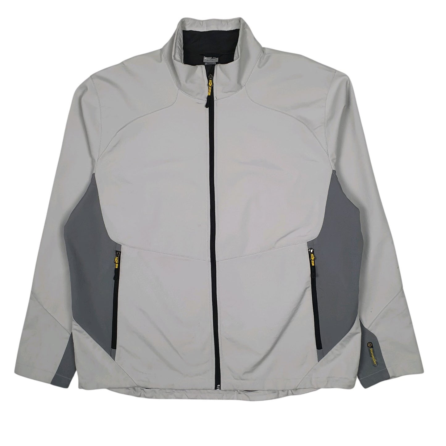 Mens Grey Champion Windbreaker  Coat