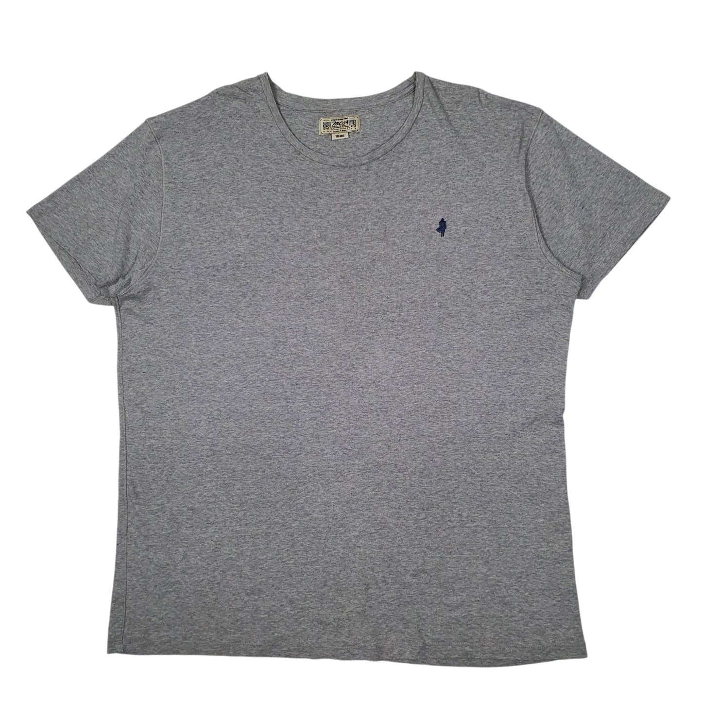 Mens Grey MCS  Short Sleeve T Shirt