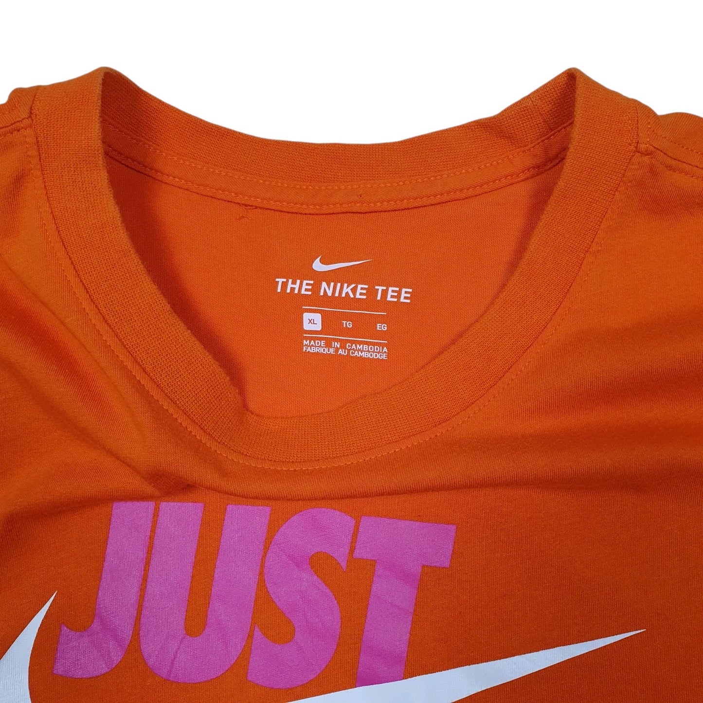 Mens Orange Nike   T Shirt