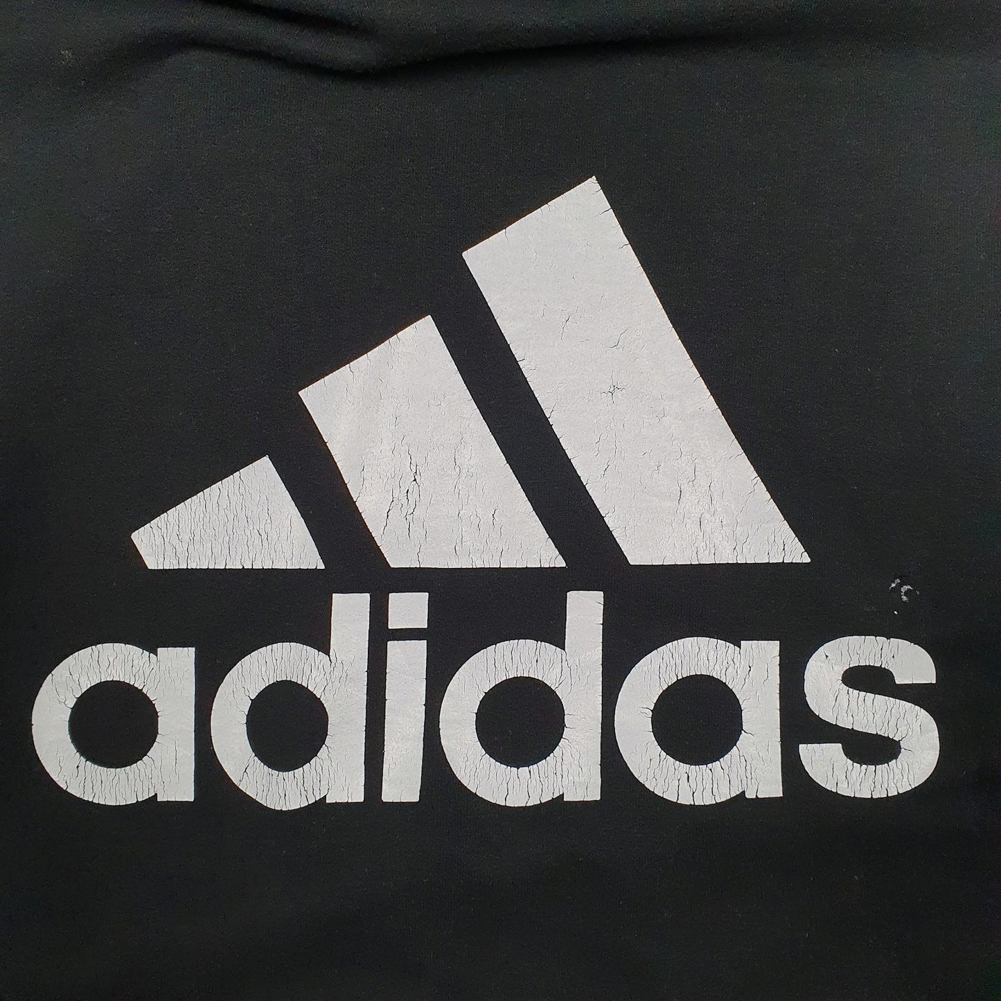 Mens Black Adidas  Hoodie Jumper