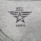 Mens Grey Avirex   T Shirt