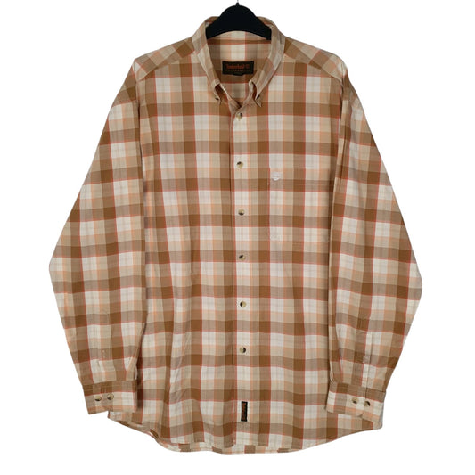 Mens Beige Timberland Weathergear Long Sleeve Shirt