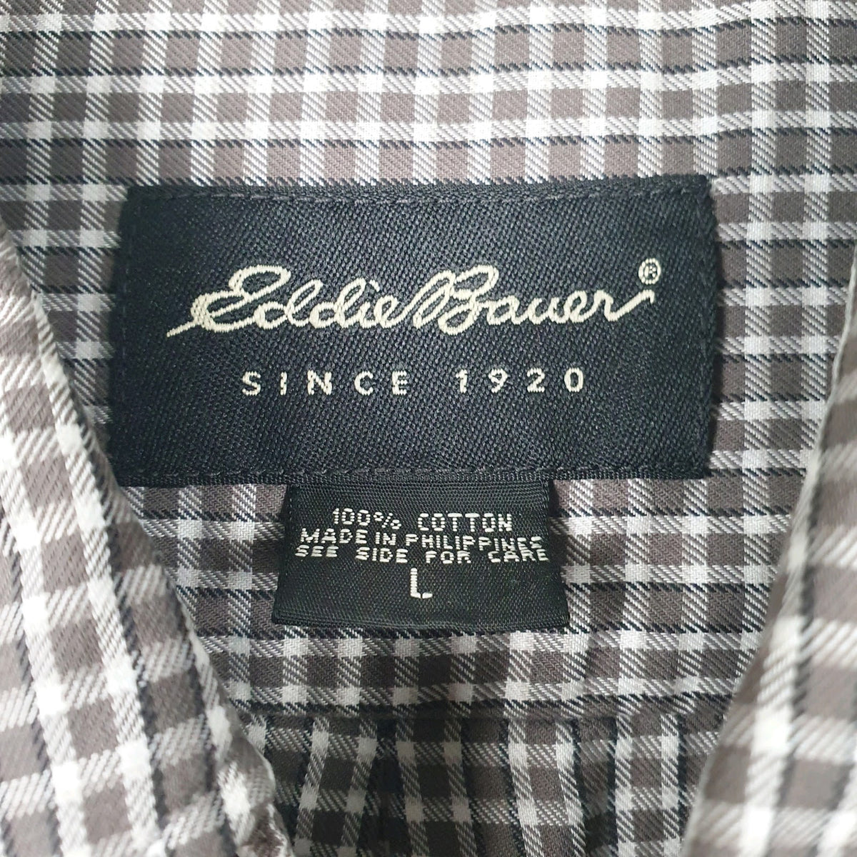 Mens Grey Eddie Bauer   Shirt