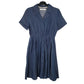 Womens Blue Emsexcite  Short Sleeve Dress