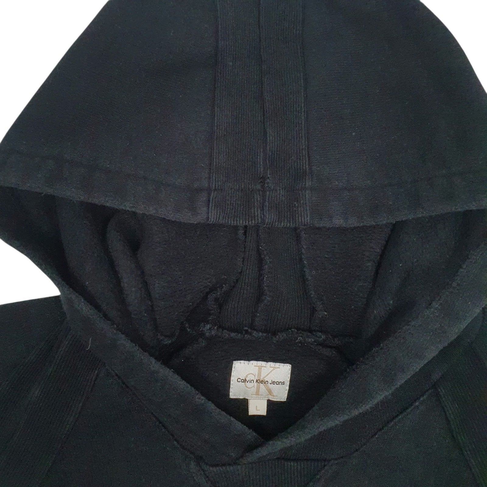Womens Black Calvin Klein  Hoodie Jumper