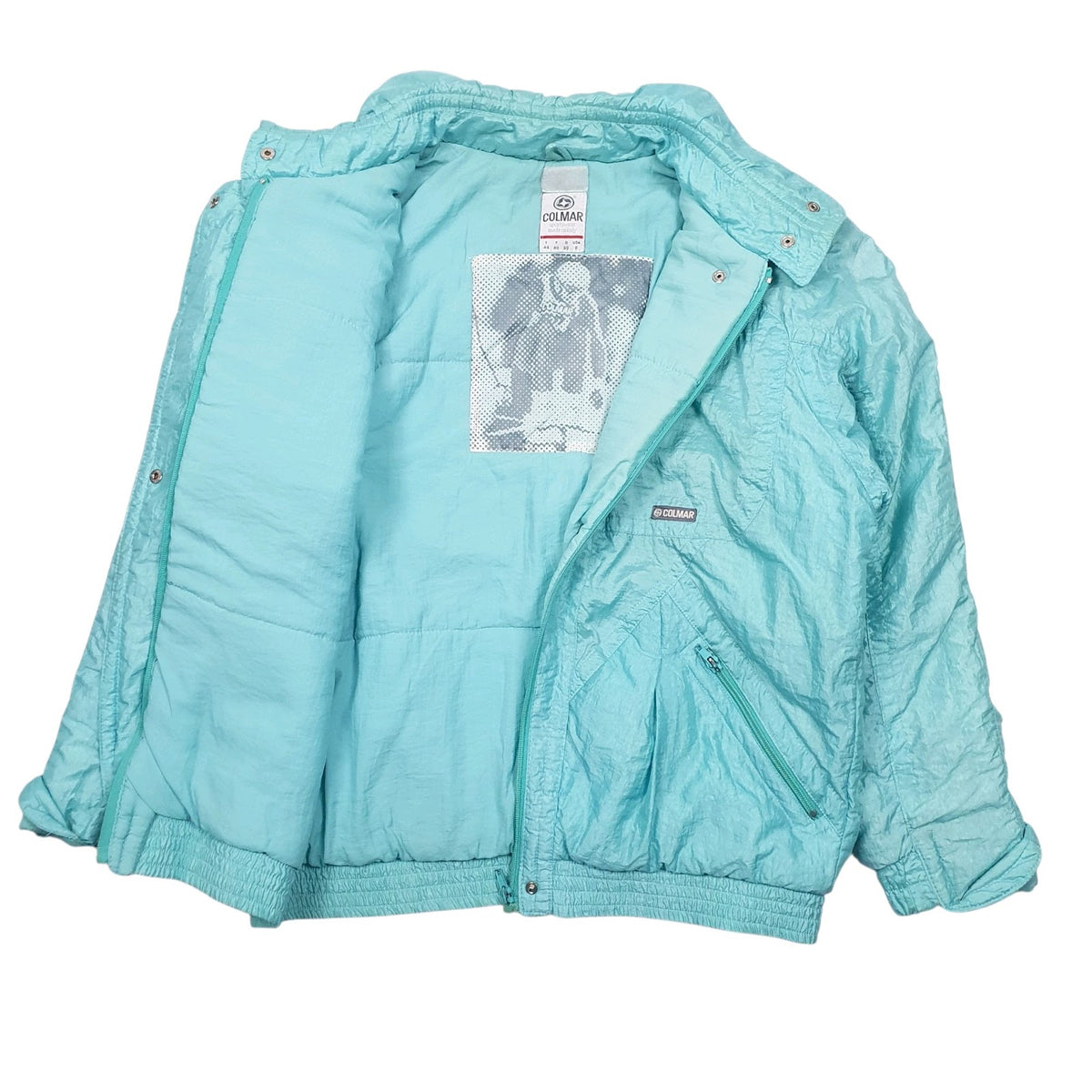 Womens Blue Colmar Vintage  Coat