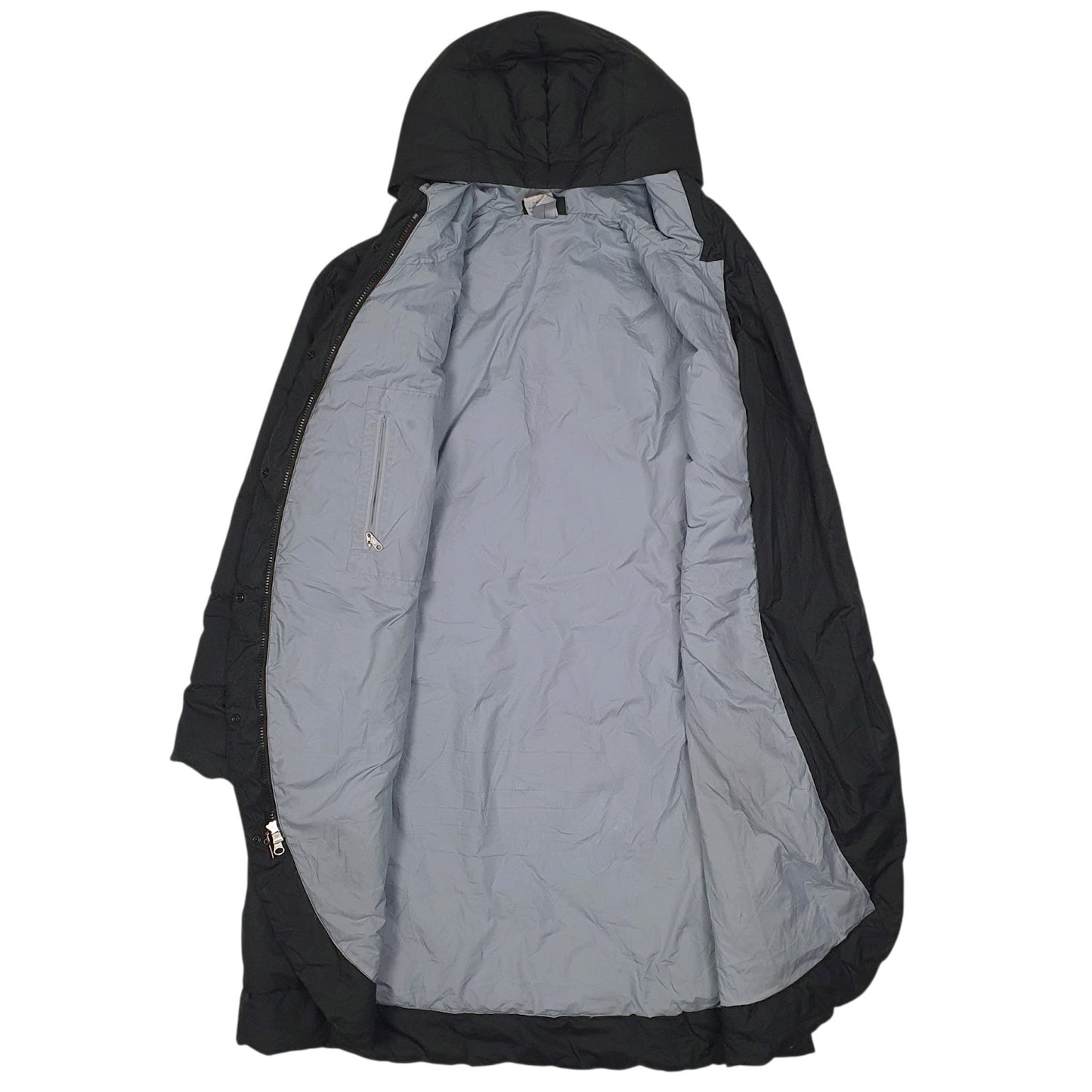 Womens Black Patagonia Walk In The Parka Trench Longline  Coat