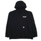 Mens Black Carhartt  Hoodie Jumper