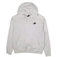 Mens White Nike  Hoodie Jumper