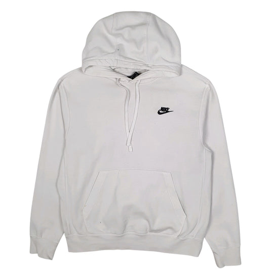 Mens White Nike  Hoodie Jumper