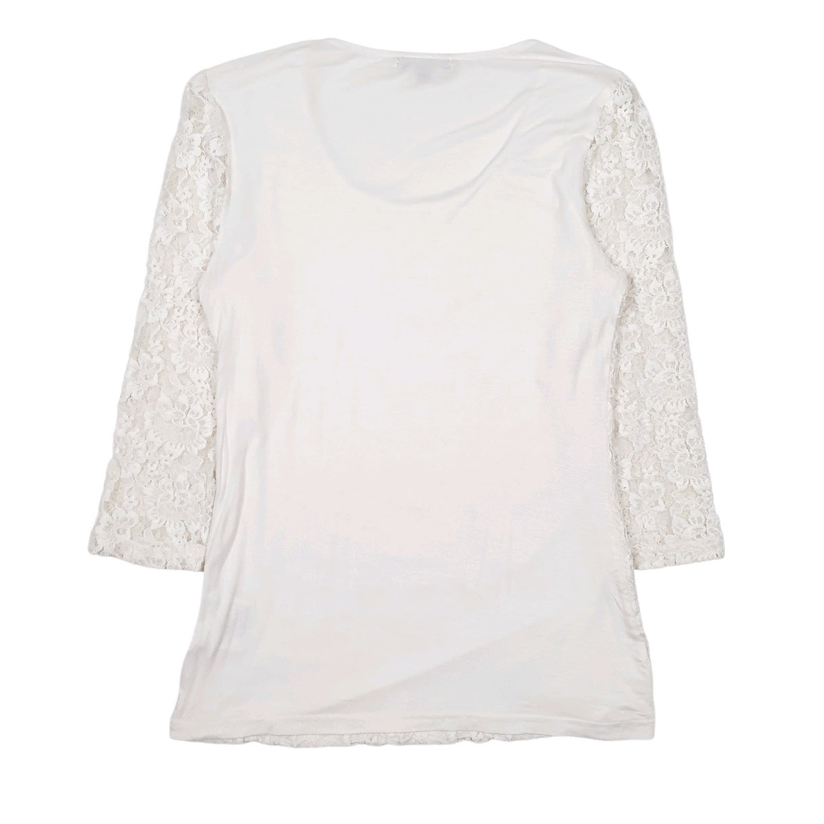 Womens White Black Box Blouse  T Shirt