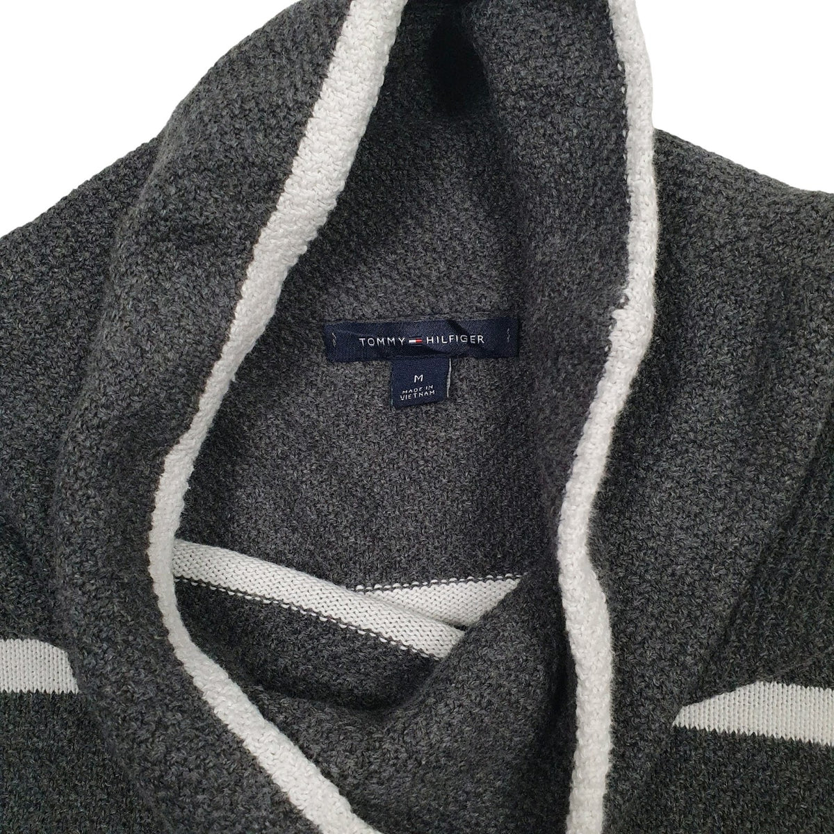 Womens Grey Tommy Hilfiger  Turtle Neck Jumper