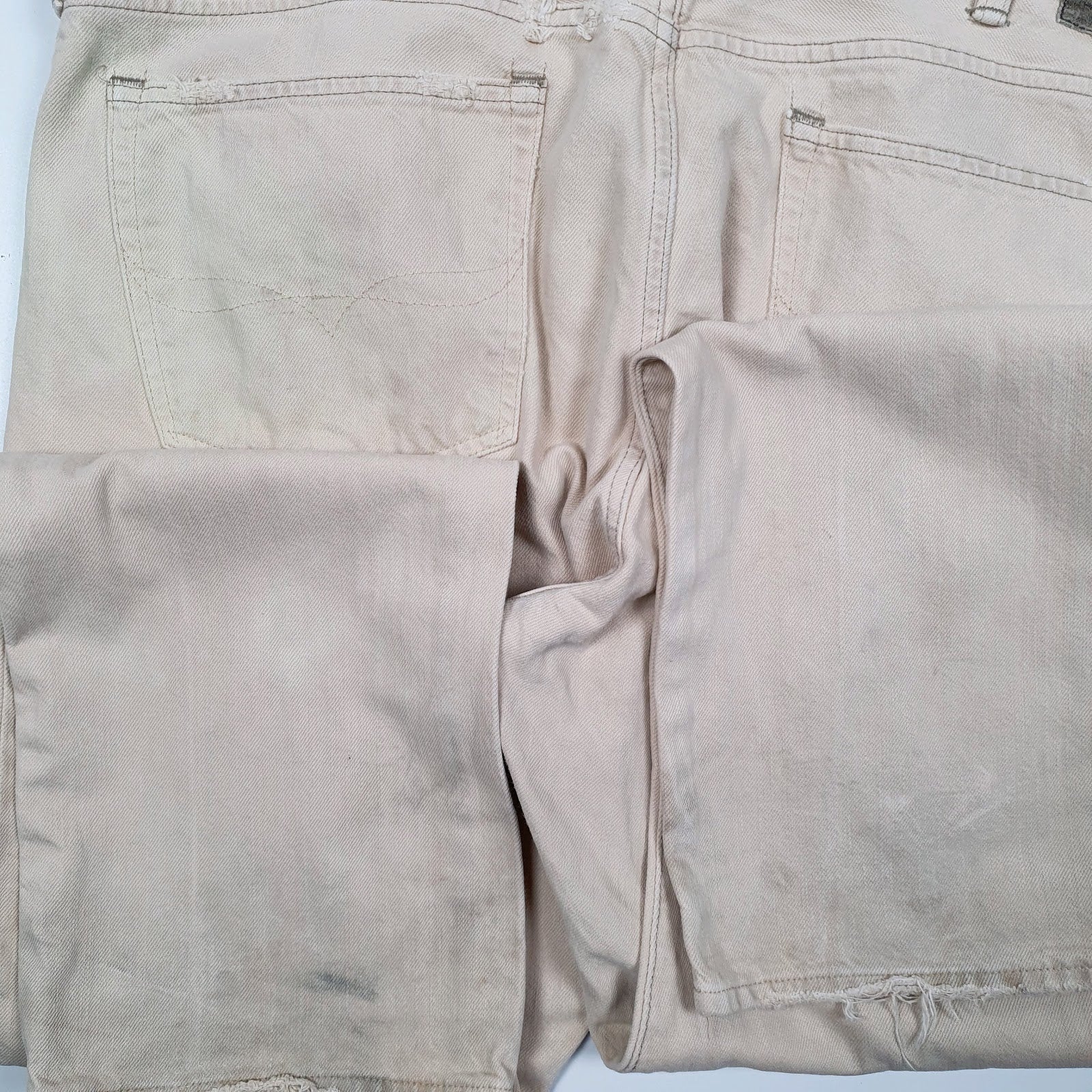 Mens Cream Polo Ralph Lauren   Jeans