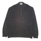 Mens Grey Nautica Knit Button Up Quarter Zip Jumper