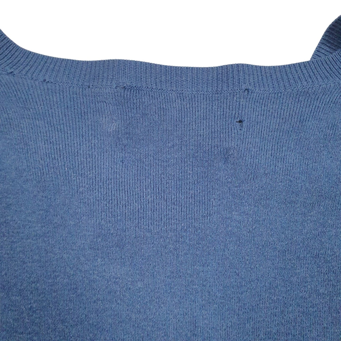 Womens Blue Polo Ralph Lauren Pima V Neck Jumper