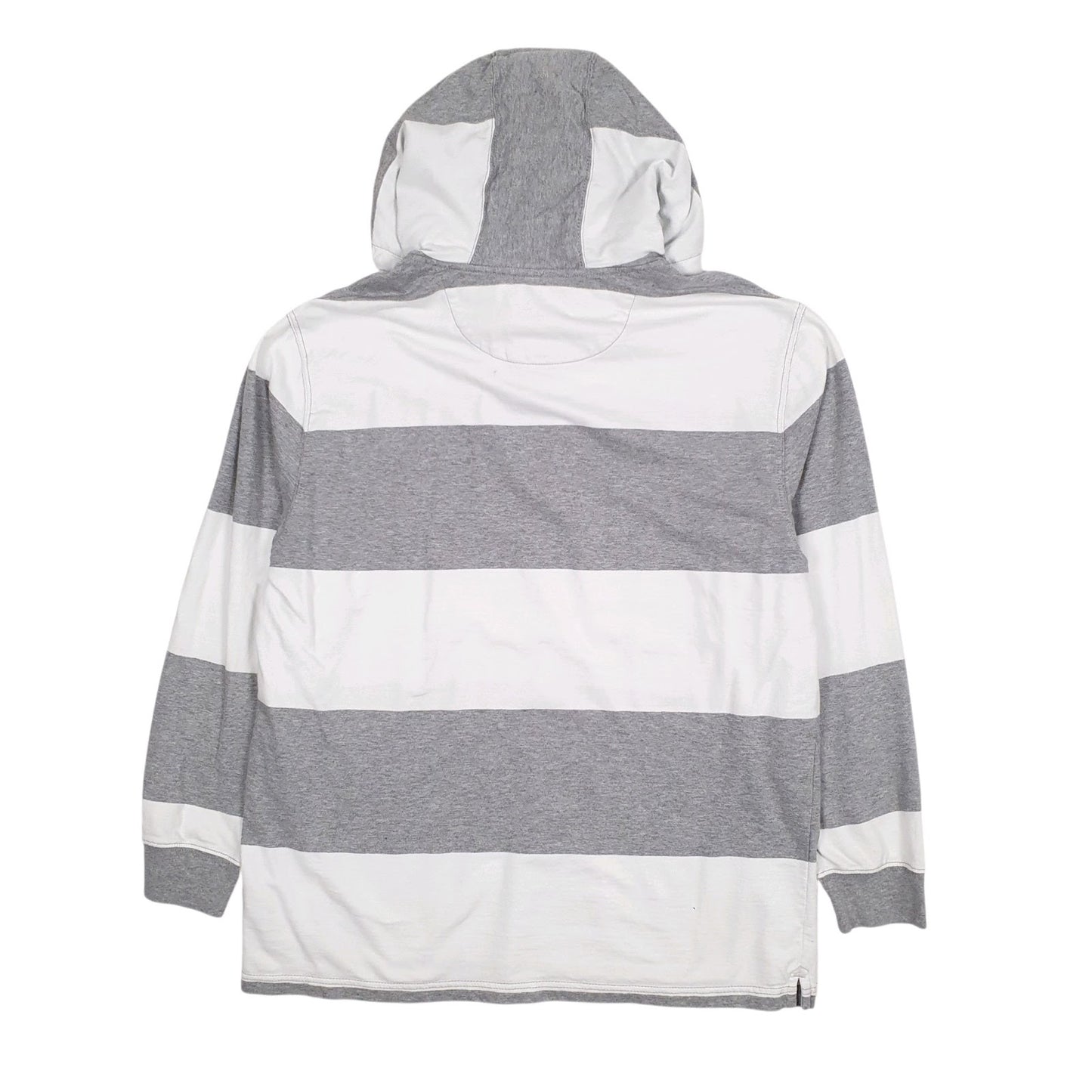 Mens Grey Chaps  Hoodie Jumper