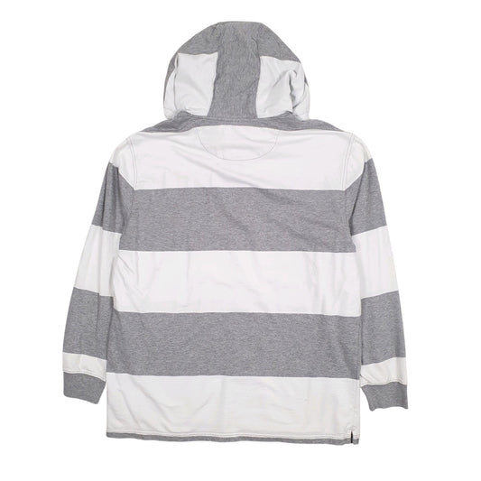Mens Grey Chaps  Hoodie Jumper