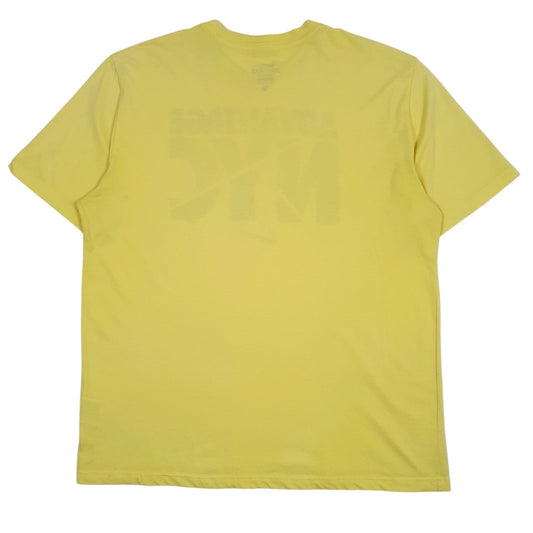 Mens Yellow Nike Dri-Fit  T Shirt