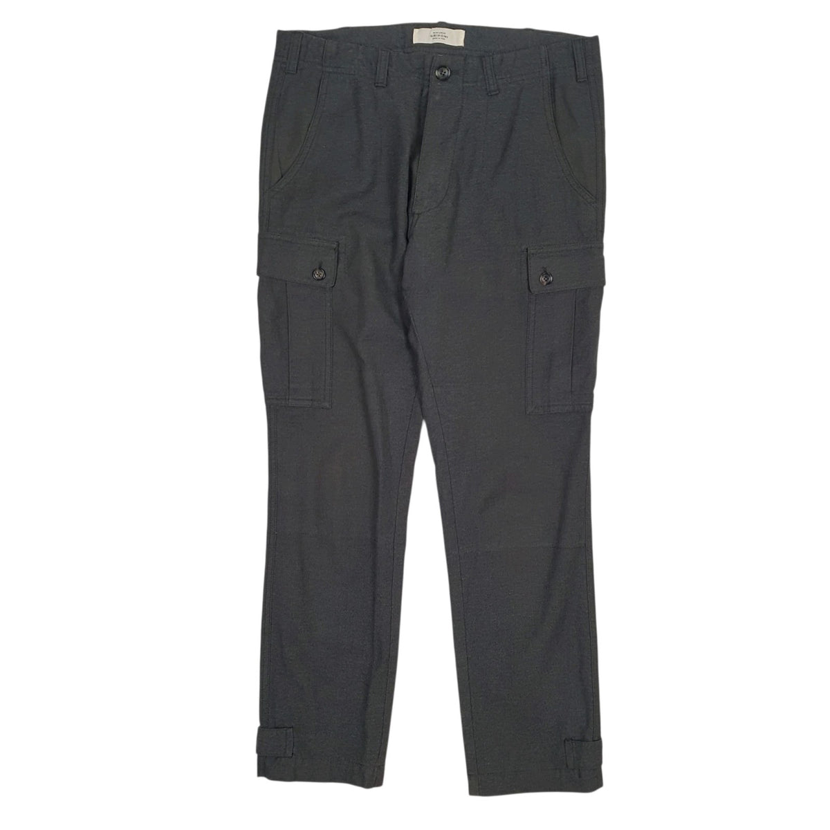 Mens Grey Mauro Grifoni  Cargo Trousers
