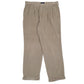 Mens Brown Dockers Pleated Corduroy Trousers