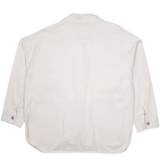 Mens Cream Levis Chore Windbreaker  Coat