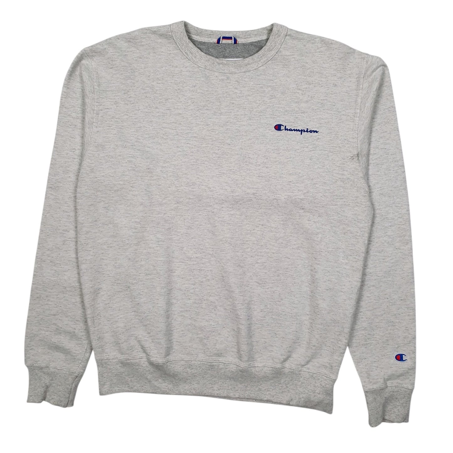 Mens Grey Champion  Crewneck Jumper
