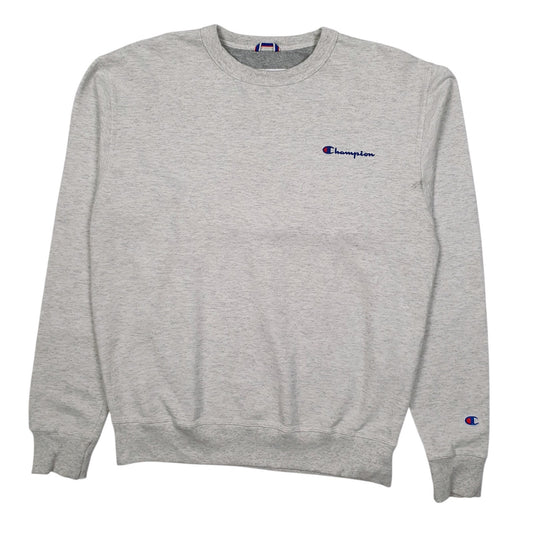 Mens Grey Champion  Crewneck Jumper