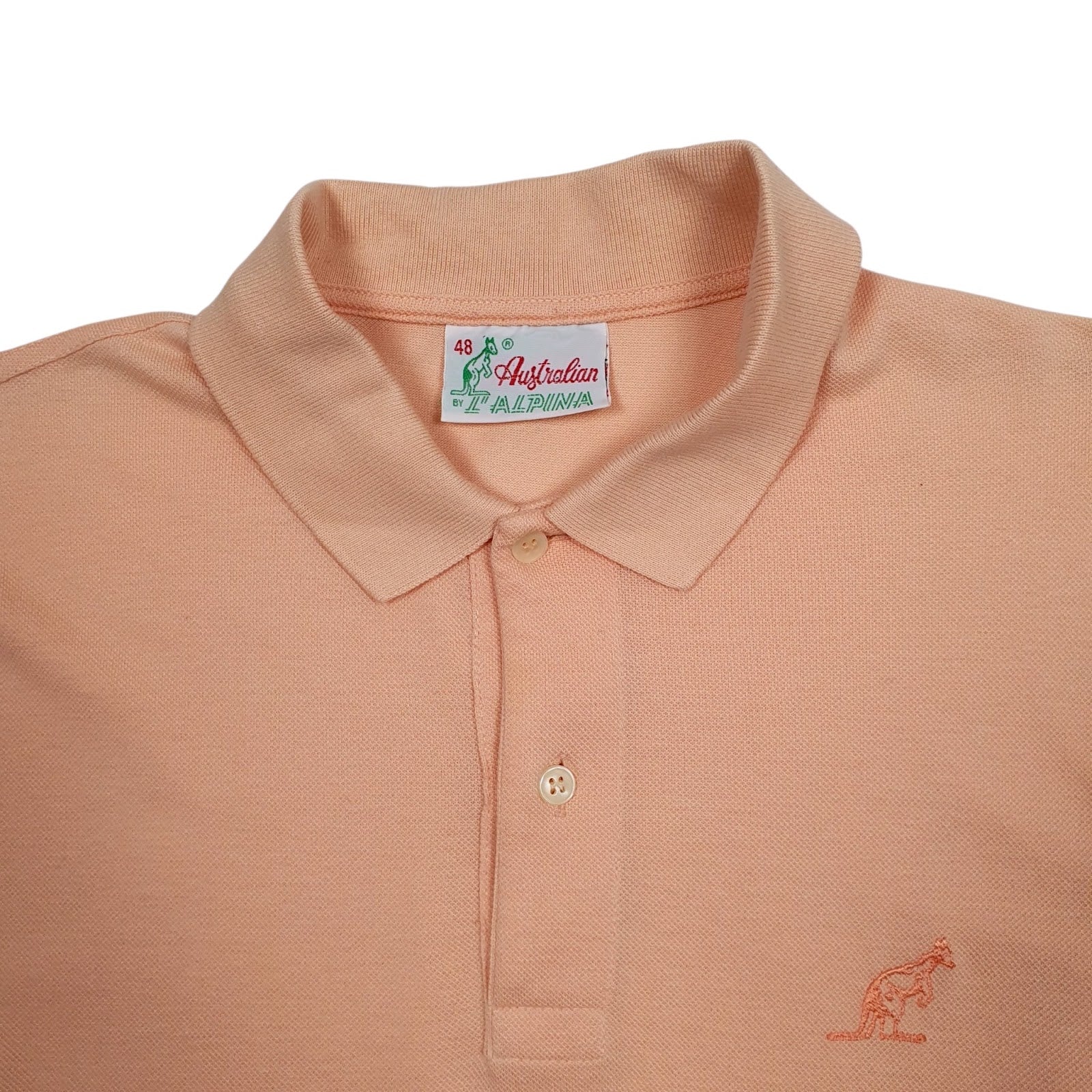 Mens Pink Australian Alpina   Polo Shirt