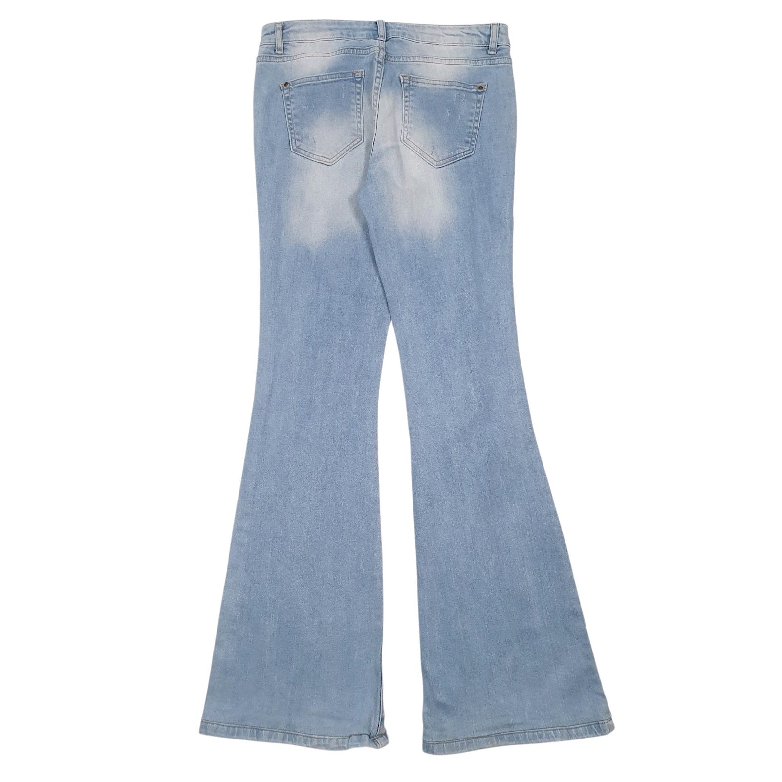 Womens Blue Koton Distressed  Jeans