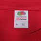 Mens Red Fruit Of The Loom Knock Cancer Out The Park  T Shirt