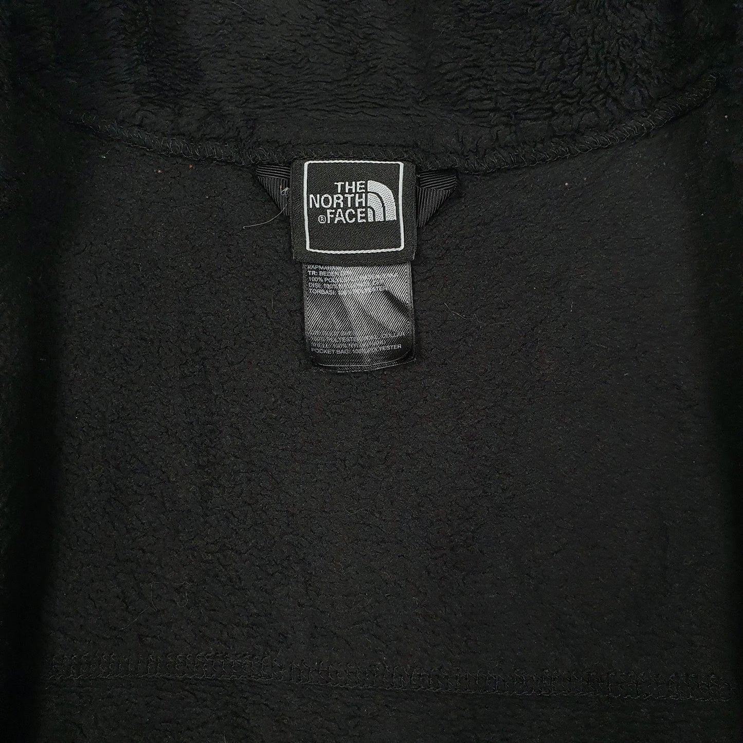 Womens Black The North Face Denali Full Zip Jumper