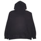 Mens Black Puma Spellout Hoodie Jumper