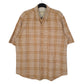 Mens Beige Eddie Bauer  Short Sleeve Shirt