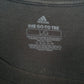 Mens Black Adidas Spellout  T Shirt
