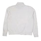 Mens White Fila  Quarter Zip Jumper