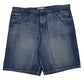 Mens Blue Indigo  Denim Shorts