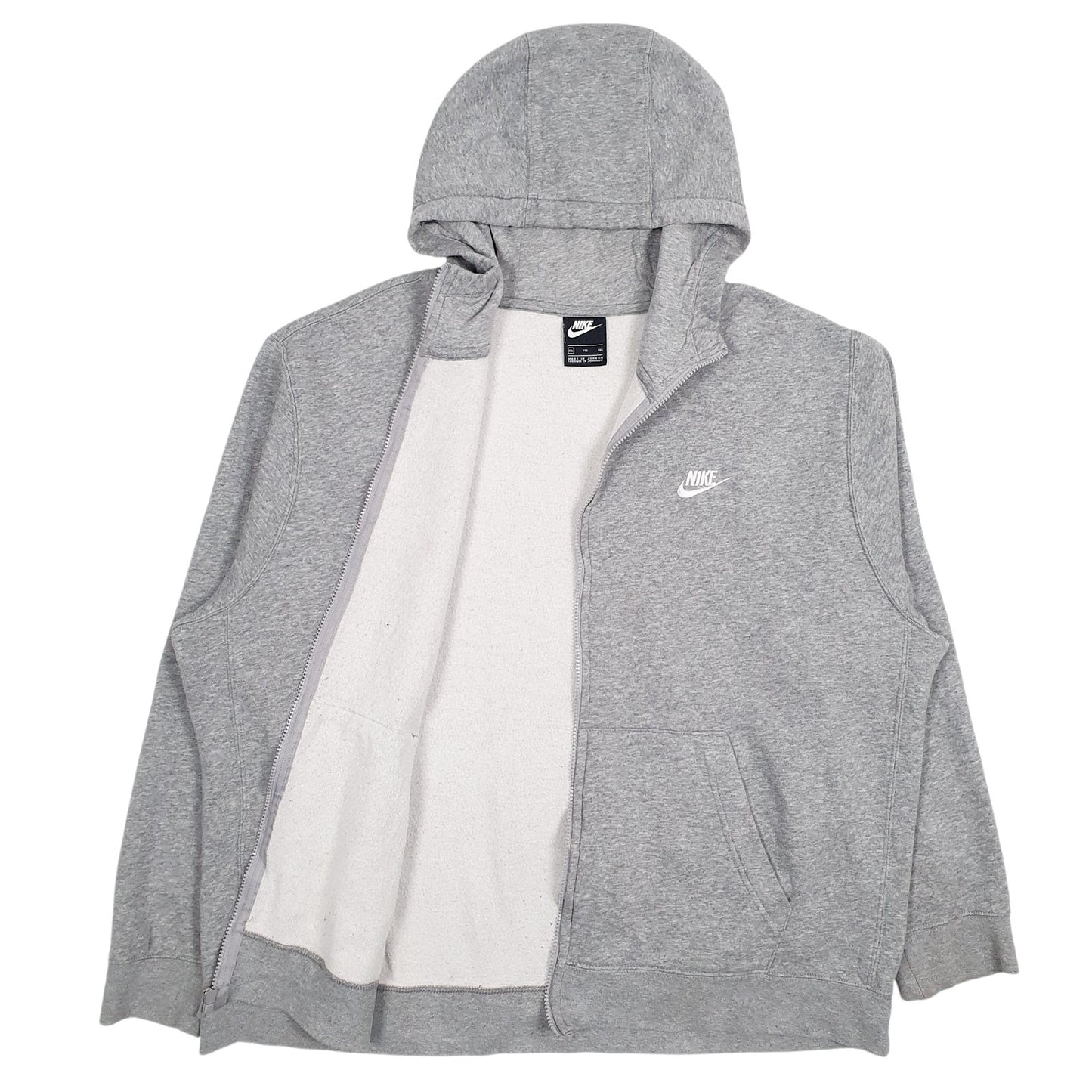 Mens Grey Nike  Full Zip Jumper