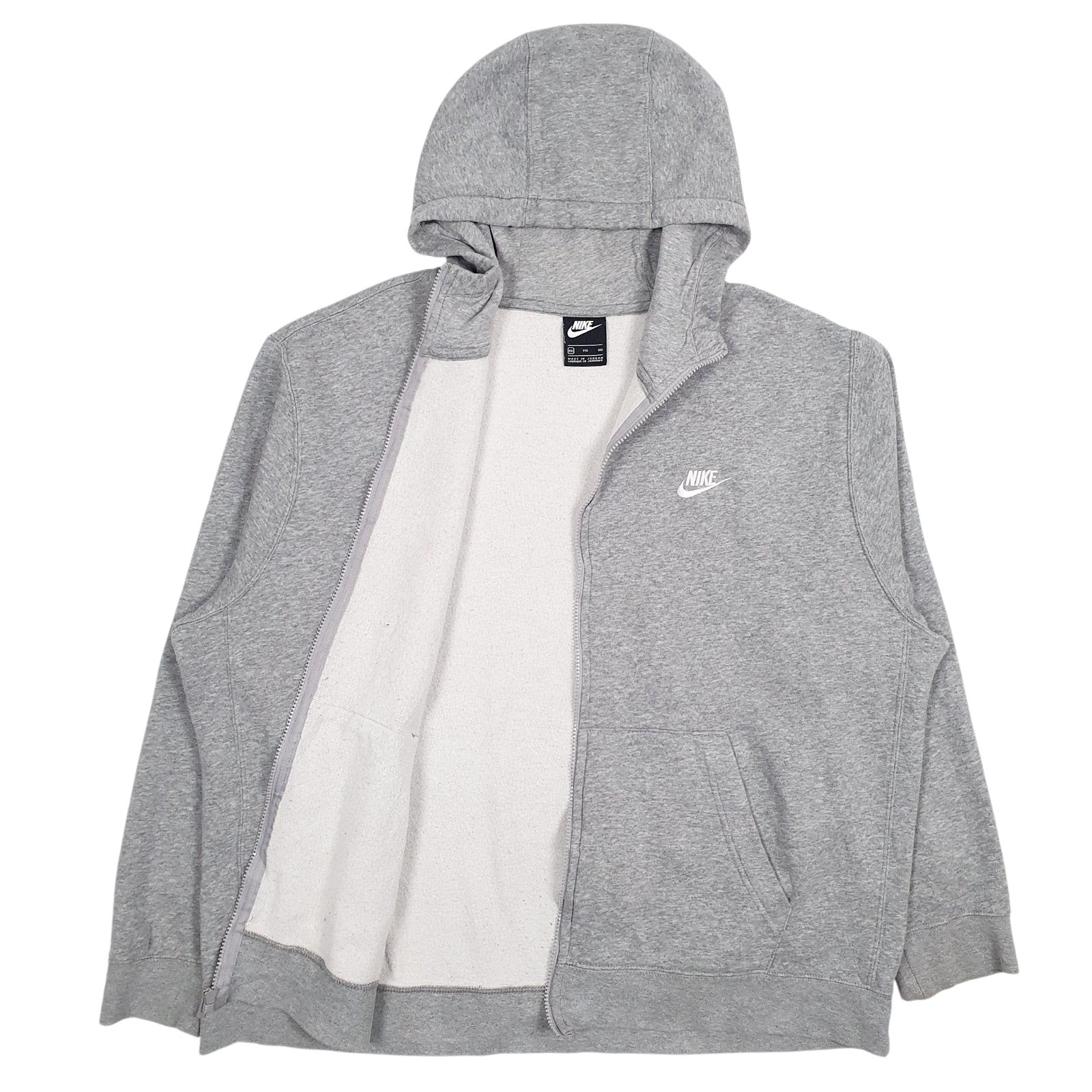 Mens Grey Nike  Full Zip Jumper