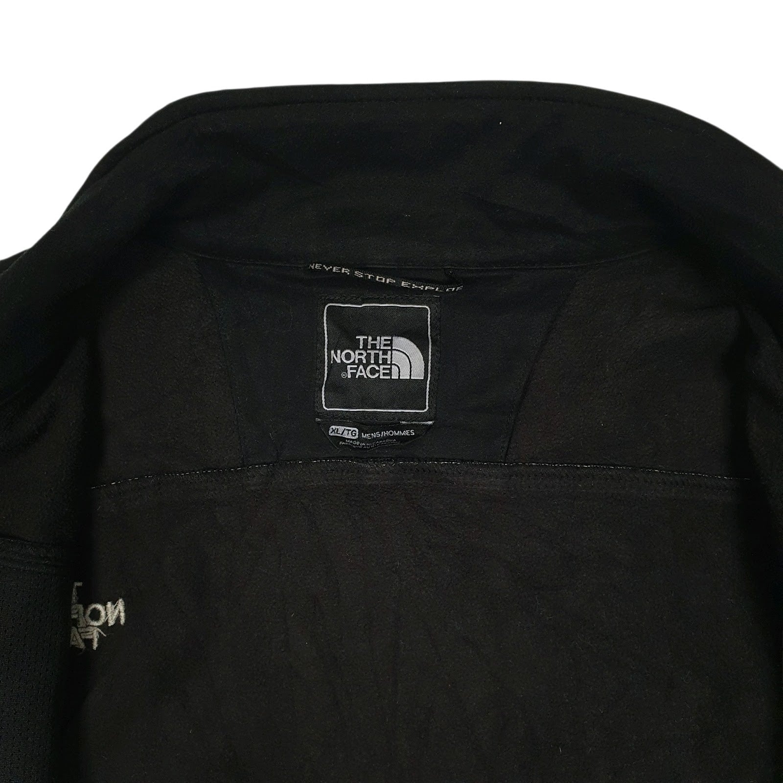 Mens Black The North Face Windbreaker Hoodie Coat