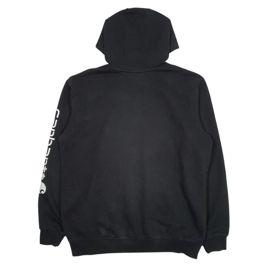 Mens Black Carhartt  Hoodie Jumper