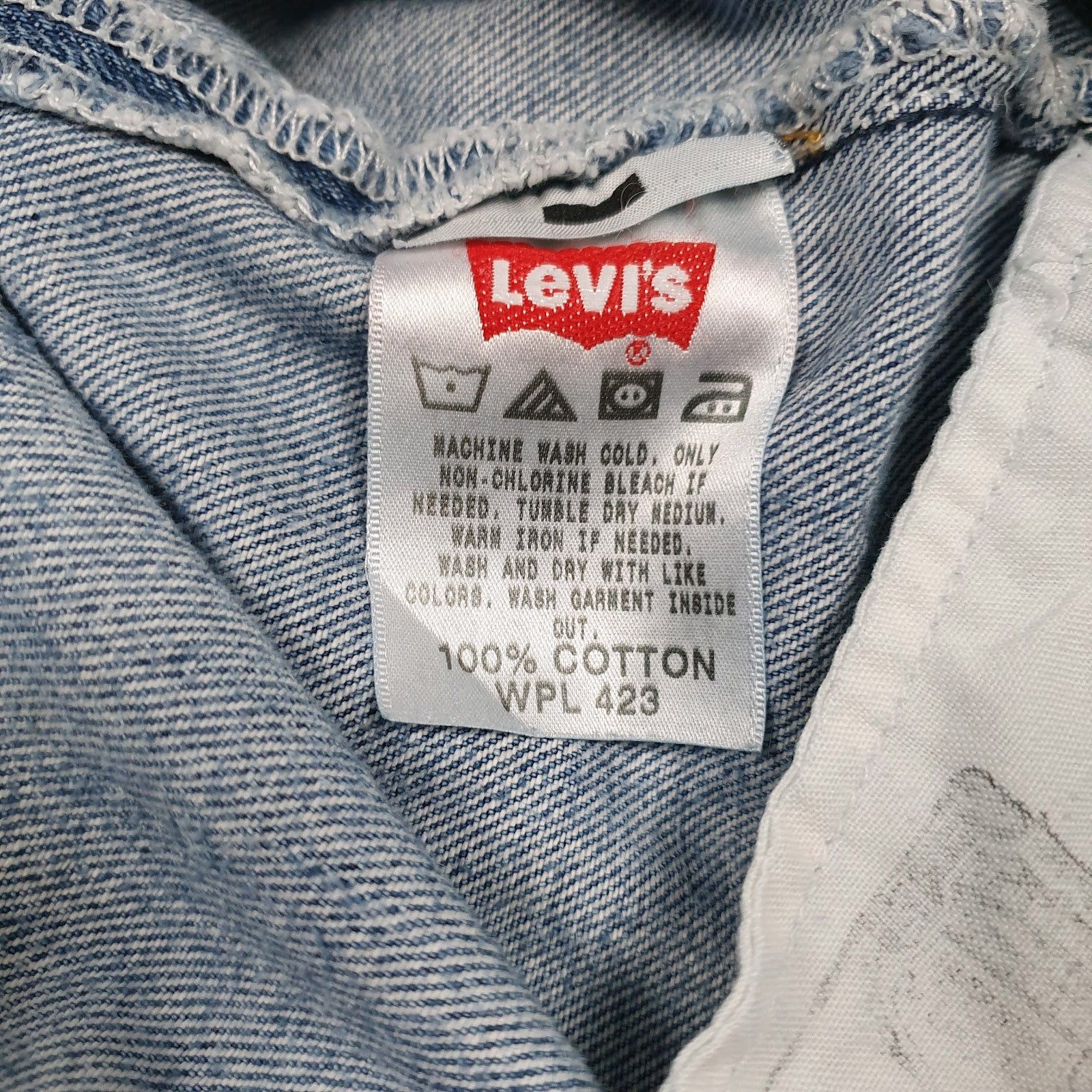 Mens Blue Levis   Jeans