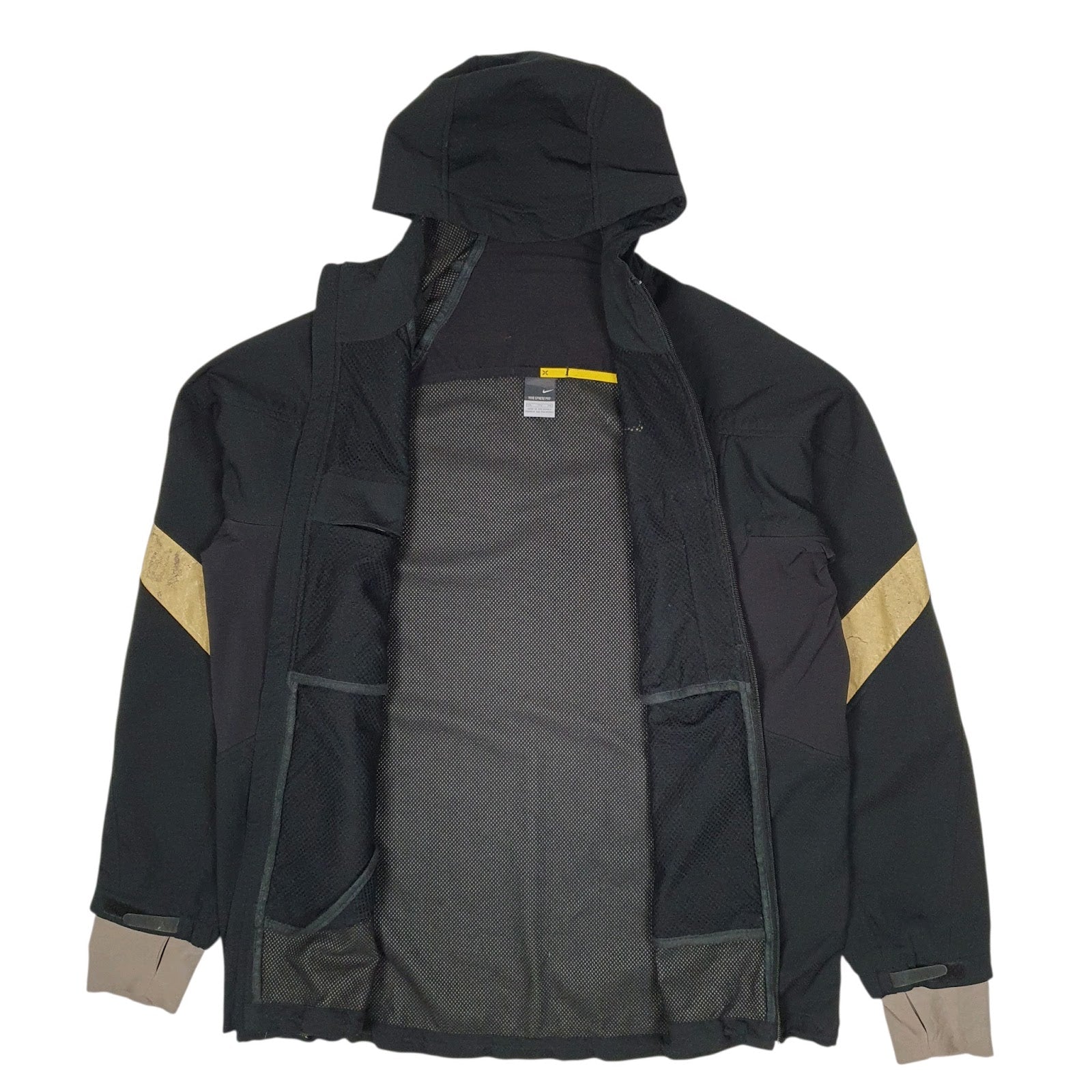 Mens Black Nike Sphere Pro Golf  Coat