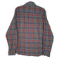 Mens Grey L.L.Bean Flannem  Shirt