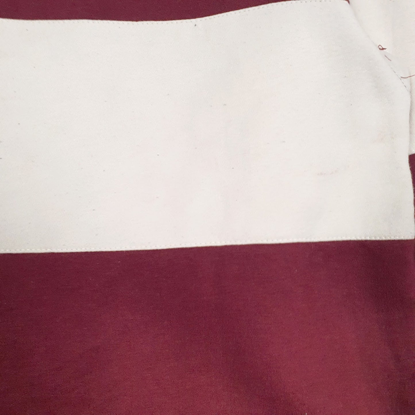 Mens Burgundy Hippie Rose Rugby Boston  Polo Shirt