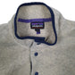 Mens Cream Patagonia Synchilla Quarter Zip Jumper